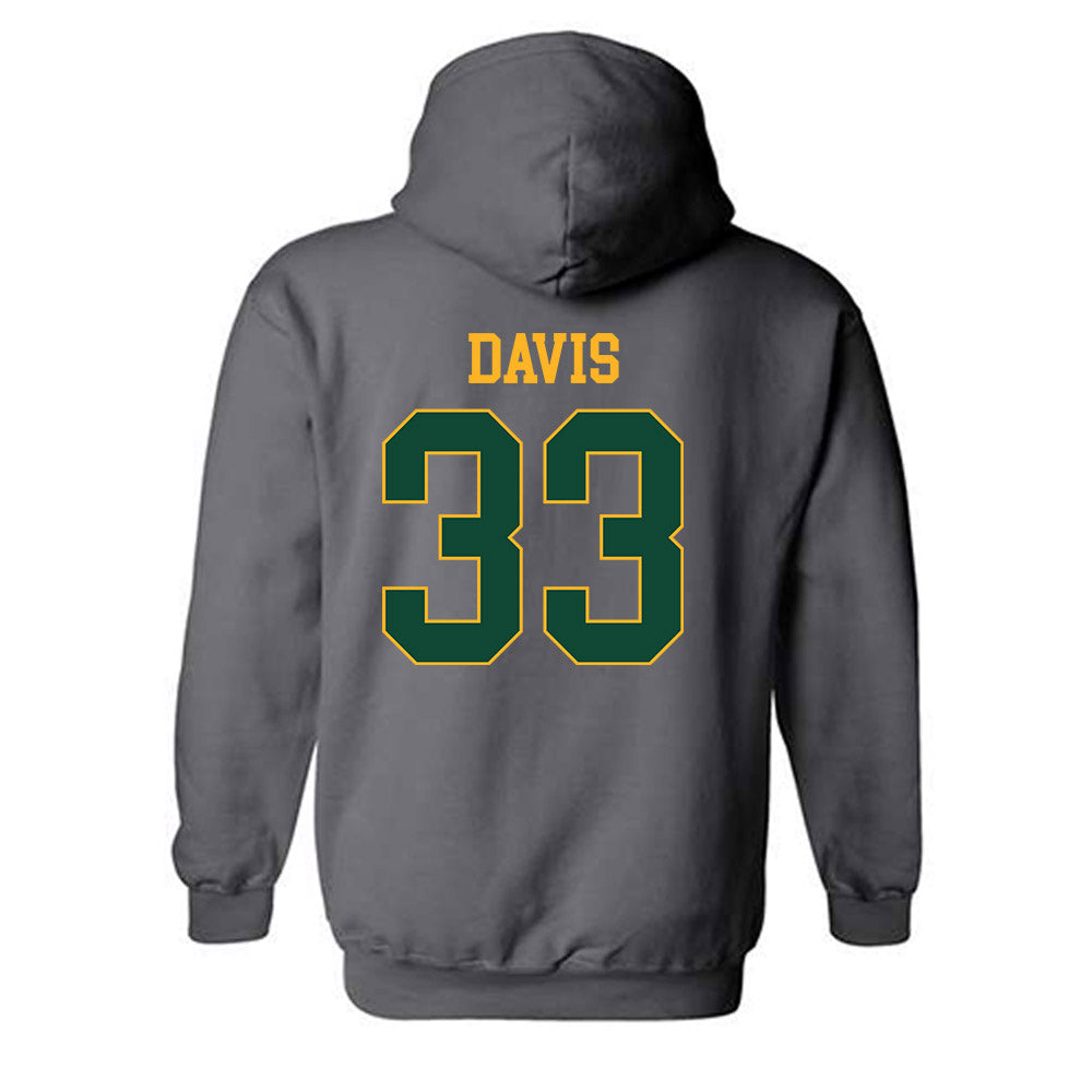 Baylor - NCAA Football : HD Davis - Sports Shersey Hooded Sweatshirt-1