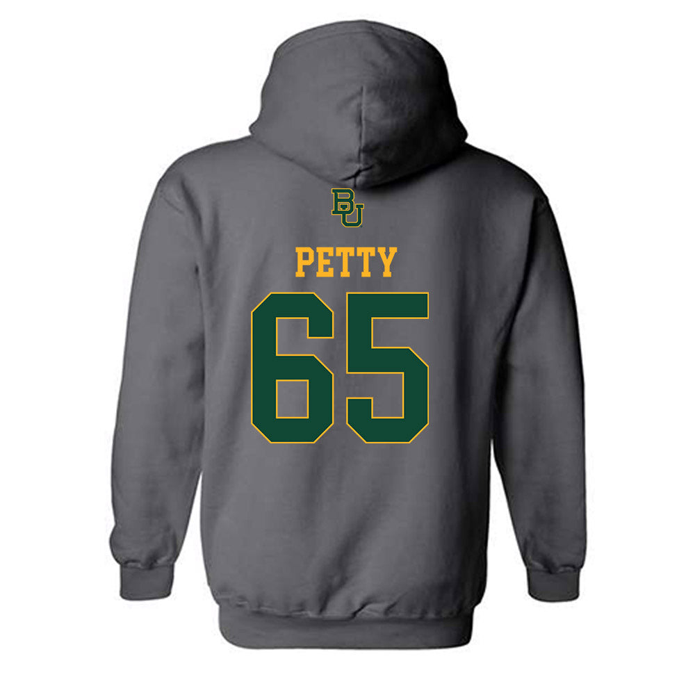 Baylor - NCAA Football : Lawson Petty - Sports Shersey Hooded Sweatshirt-1