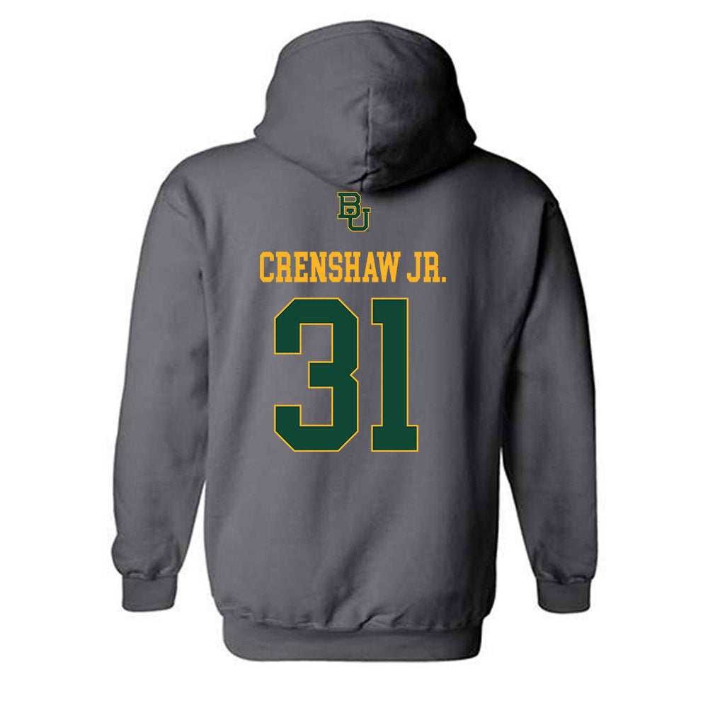 Baylor - NCAA Football : Anthony Crenshaw Jr. - Sports Shersey Hooded Sweatshirt-1
