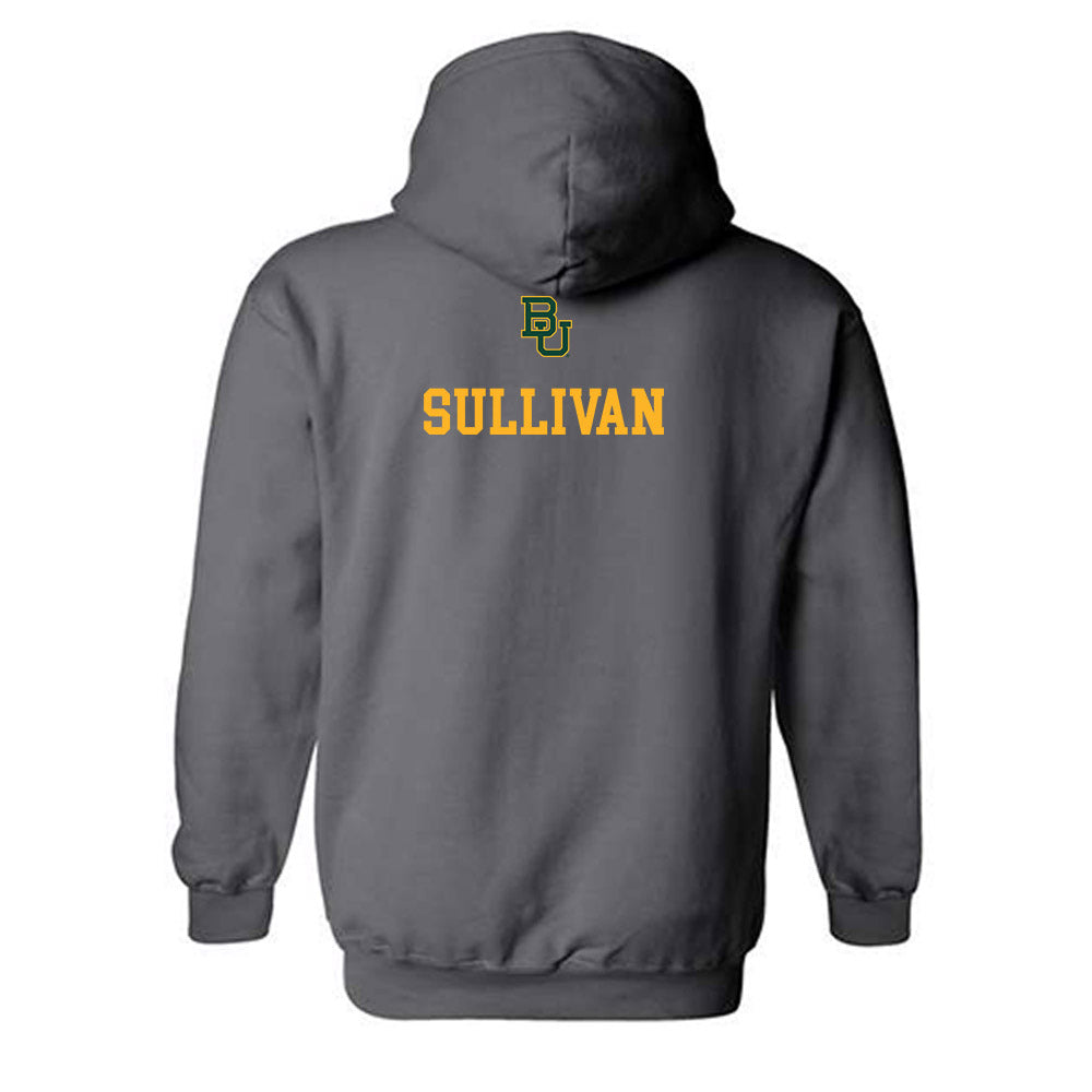 Baylor - NCAA Football : Riley Sullivan - Sports Shersey Hooded Sweatshirt-1