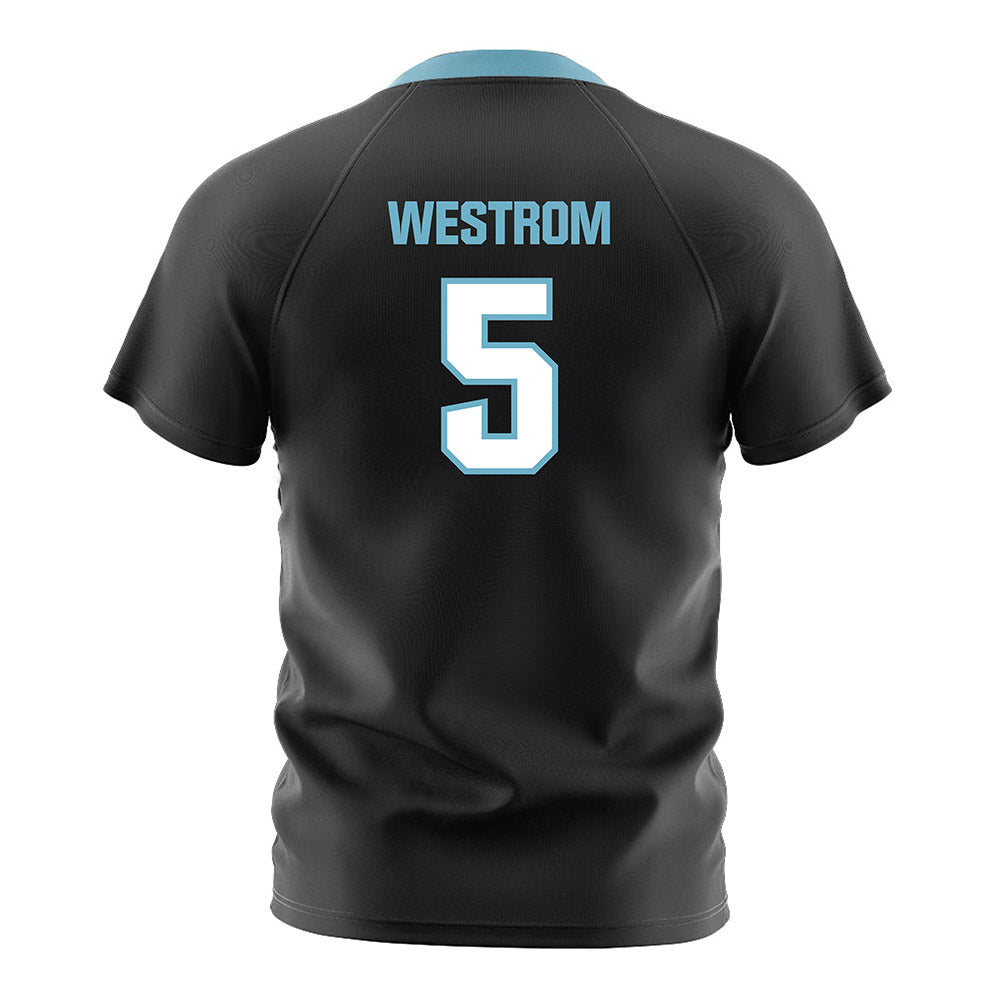 HPU - NCAA Women's Soccer : Jaiden Westrom - Black Soccer Jersey-1