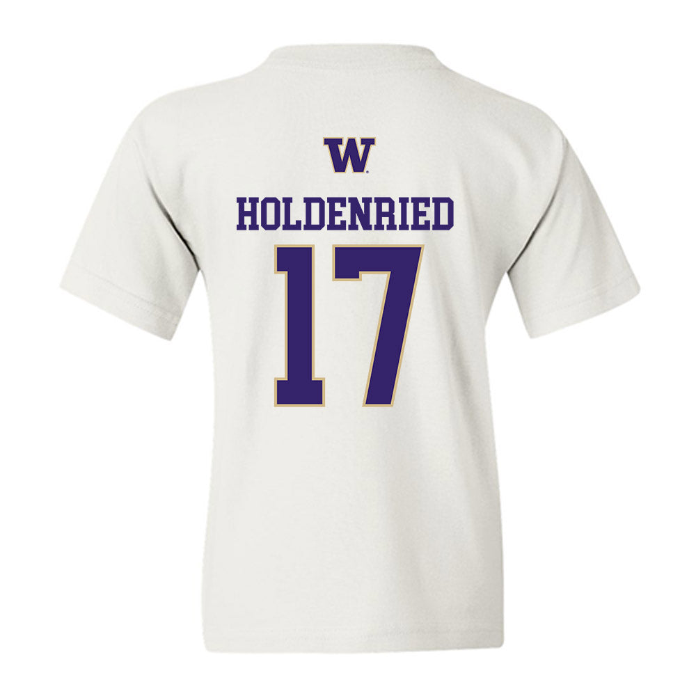 Washington - NCAA Women's Soccer : Jadyn Holdenried - Sports Shersey Youth T-Shirt-1