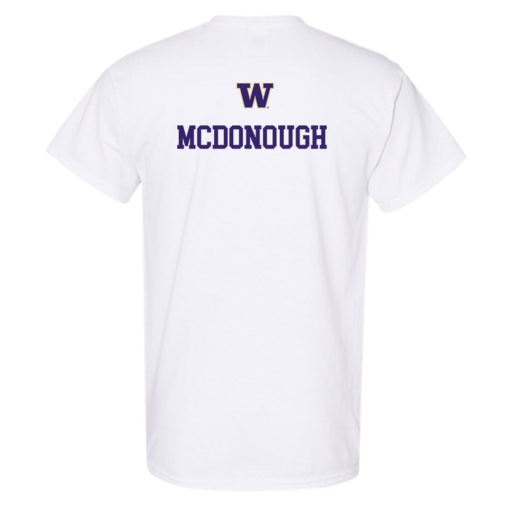 Washington - NCAA Women's Gymnastics : Mary McDonough - Sports Shersey T-Shirt-1