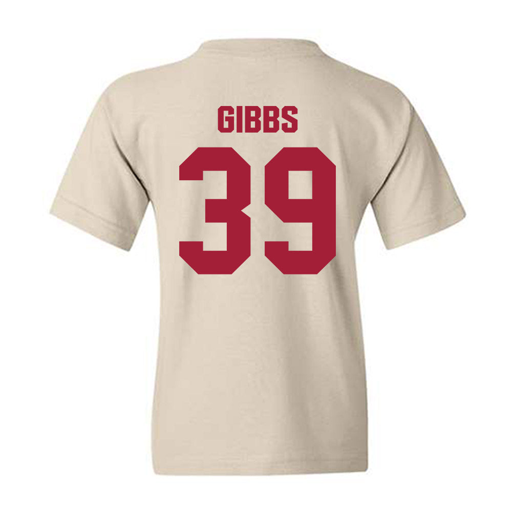 Indiana - NCAA Football : Trevor Gibbs - Youth T-Shirt-1