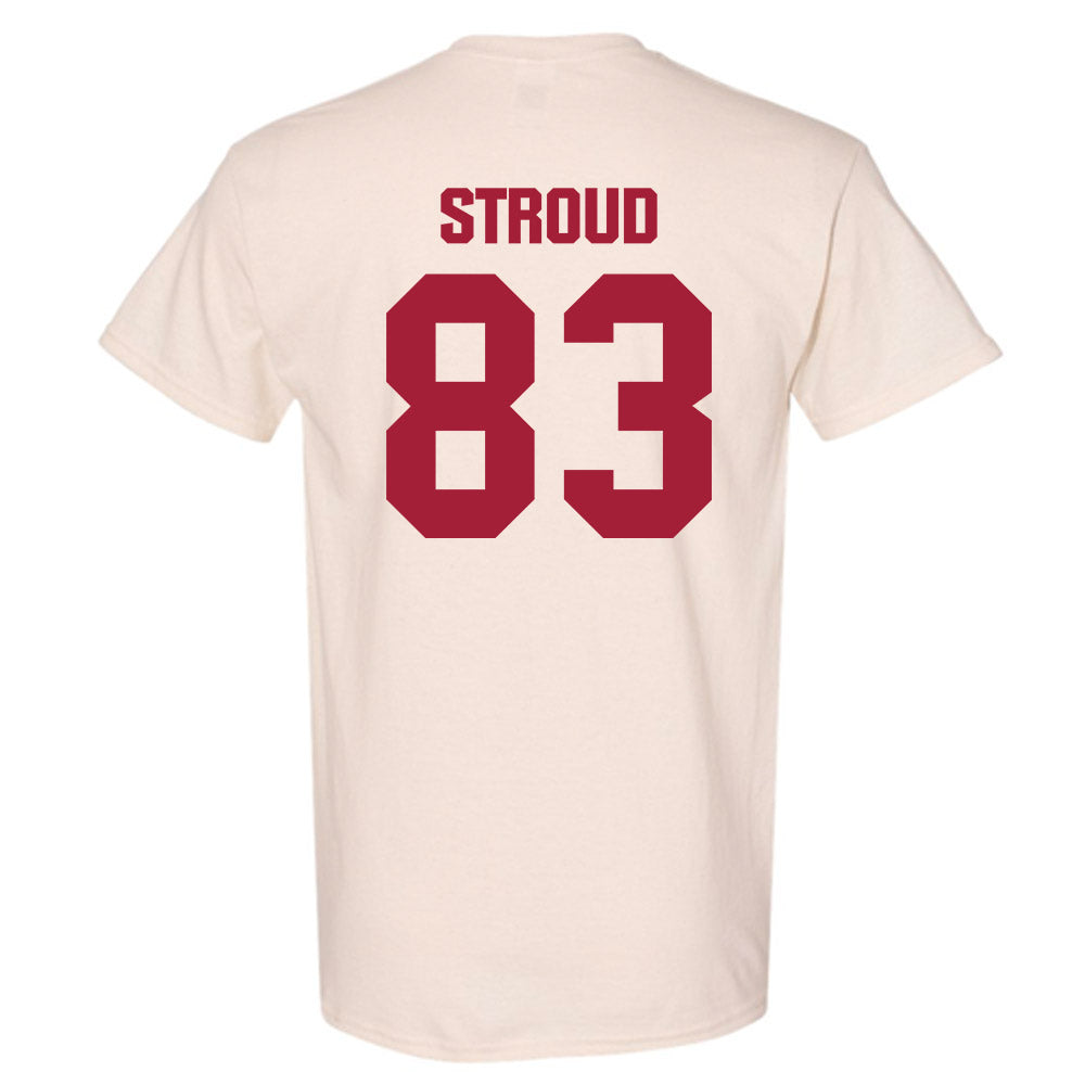 Indiana - NCAA Football : Hunter Stroud - Classic Shersey T-Shirt-1