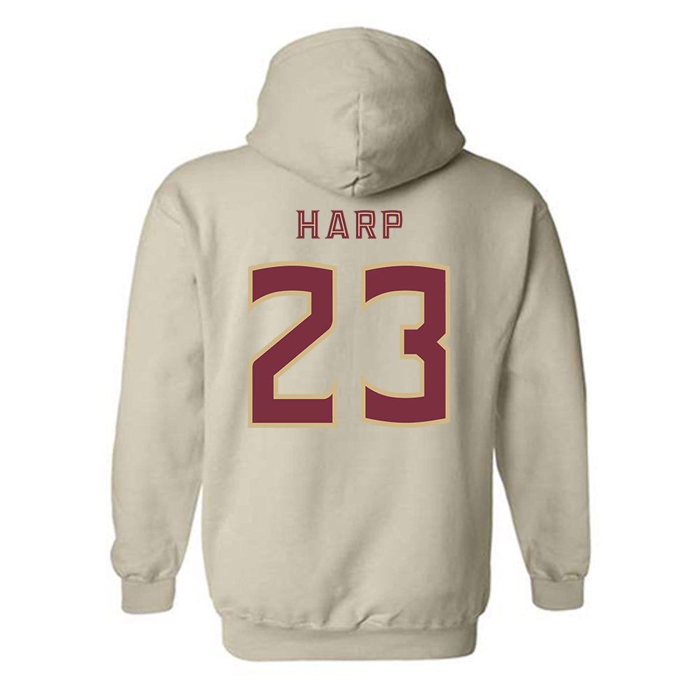 FSU - NCAA Softball : Kennedy Harp - Replica Shersey Hooded Sweatshirt-1