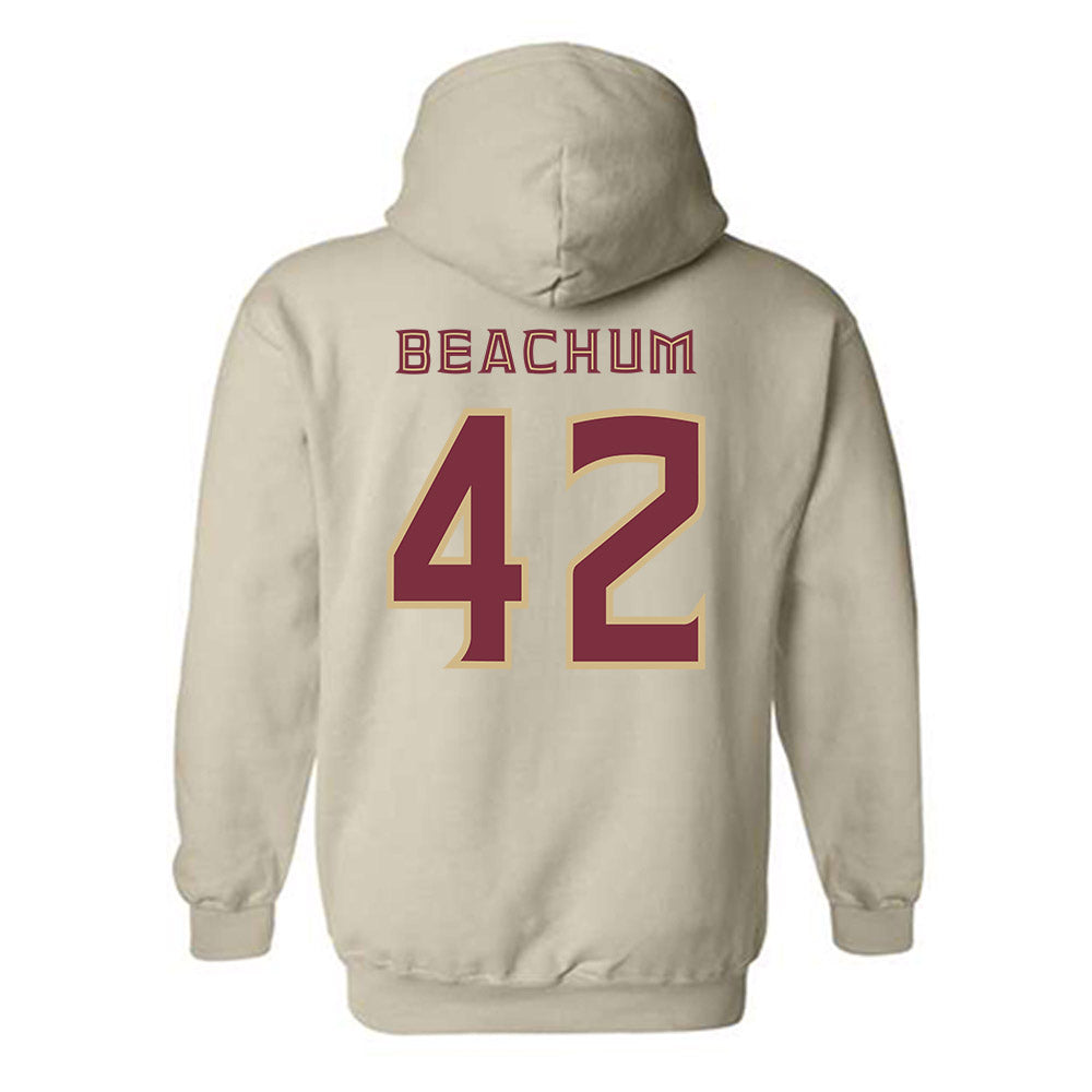 FSU - NCAA Softball : Jaysoni Beachum - Replica Shersey Hooded Sweatshirt-1