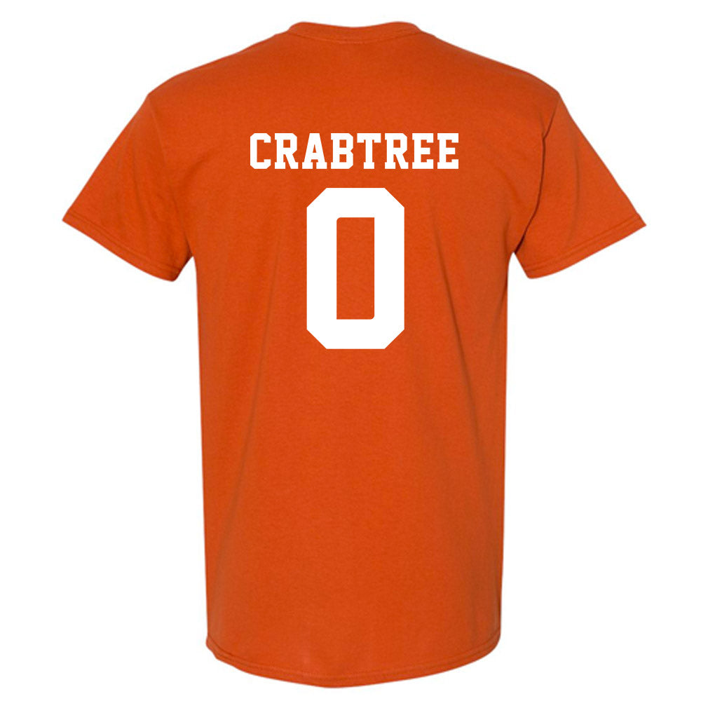 Texas - NCAA Softball : Caigan Crabtree - NCAA® Replica Shersey T-Shirt-1