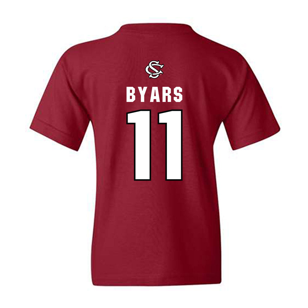 South Carolina - NCAA Softball : Kai Byars - NCAA® Replica Shersey Youth T-Shirt-1