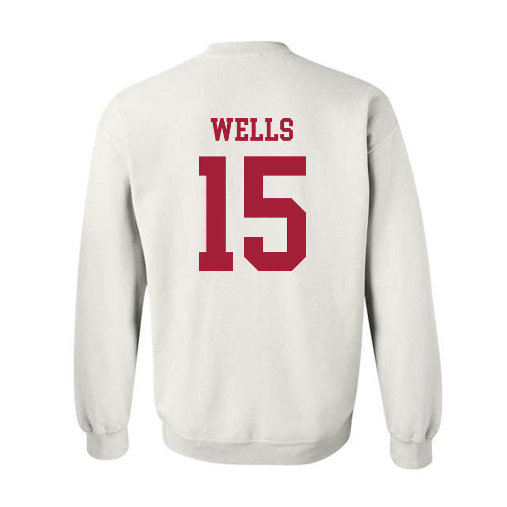 Alabama - NCAA Softball : Brooke Wells - NCAA® Replica Shersey Crewneck Sweatshirt-1