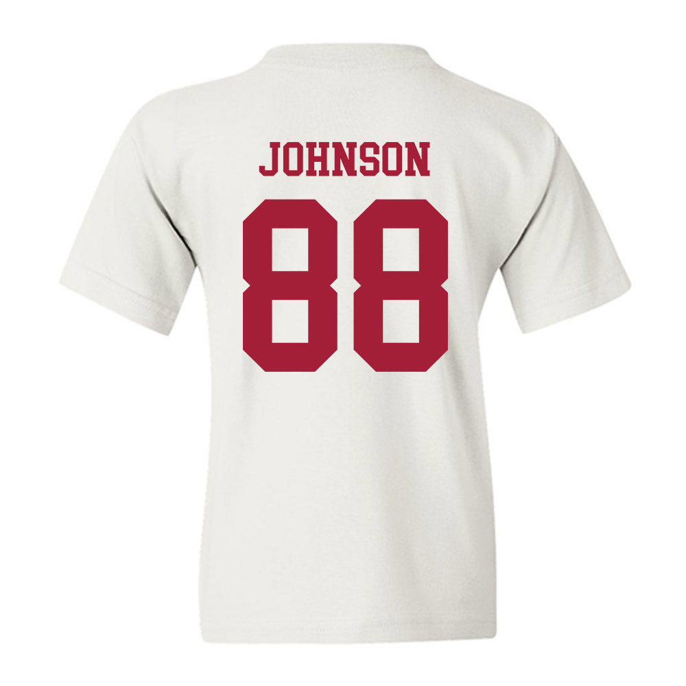 Alabama - NCAA Softball : Lauren Johnson - NCAA® Replica Shersey Youth T-Shirt-1