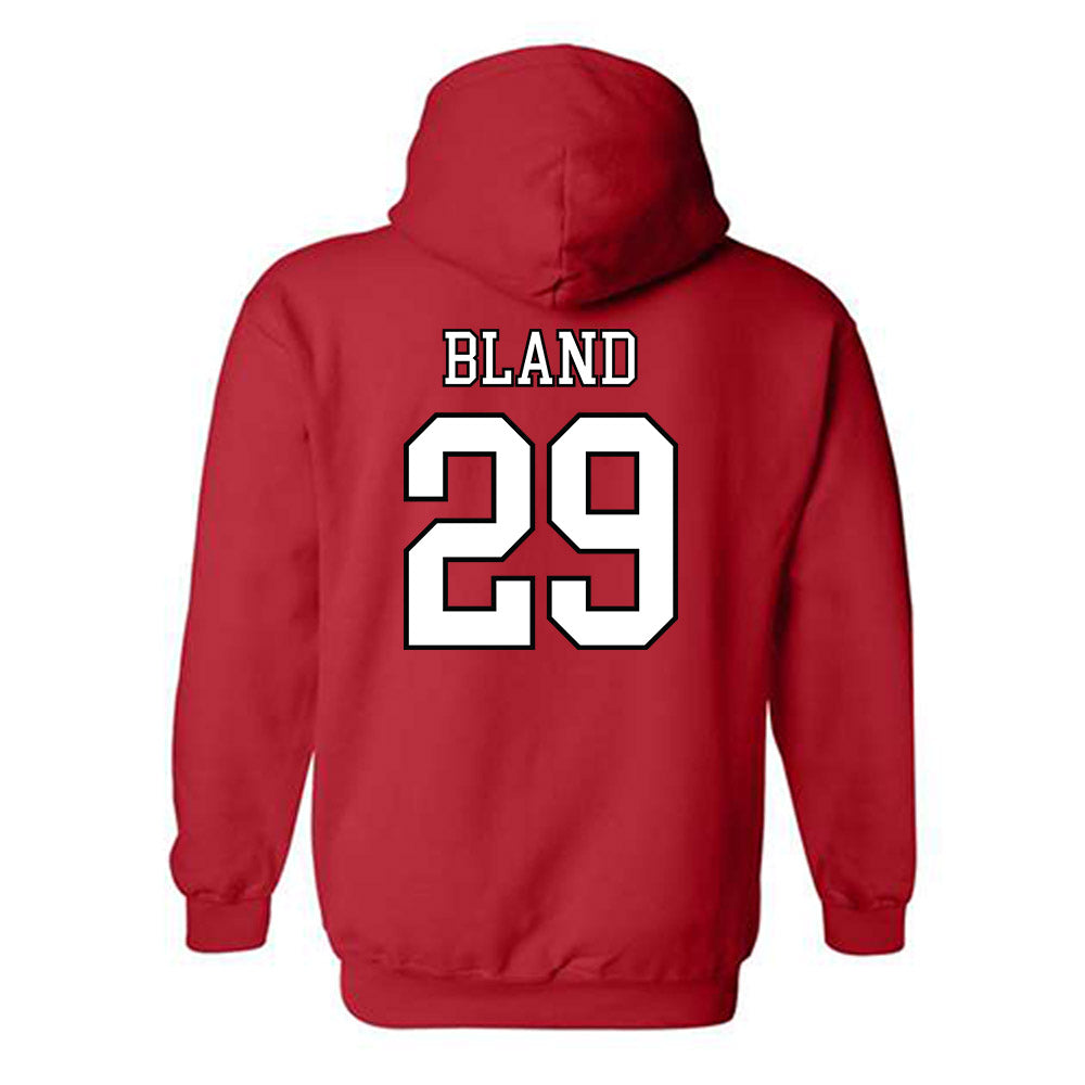 Nebraska - NCAA Softball : Samantha Bland - Replica Shersey Hooded Sweatshirt-1