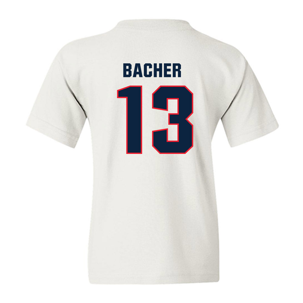 UConn - NCAA Softball : Alexandra Bacher - NCAA® Replica Shersey Youth T-Shirt-1