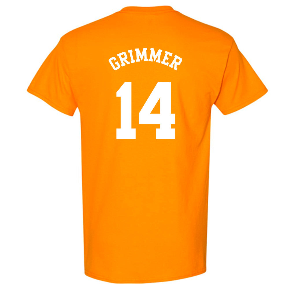 Tennessee - NCAA Baseball : Blake Grimmer - NCAA® Replica Shersey T-Shirt-1