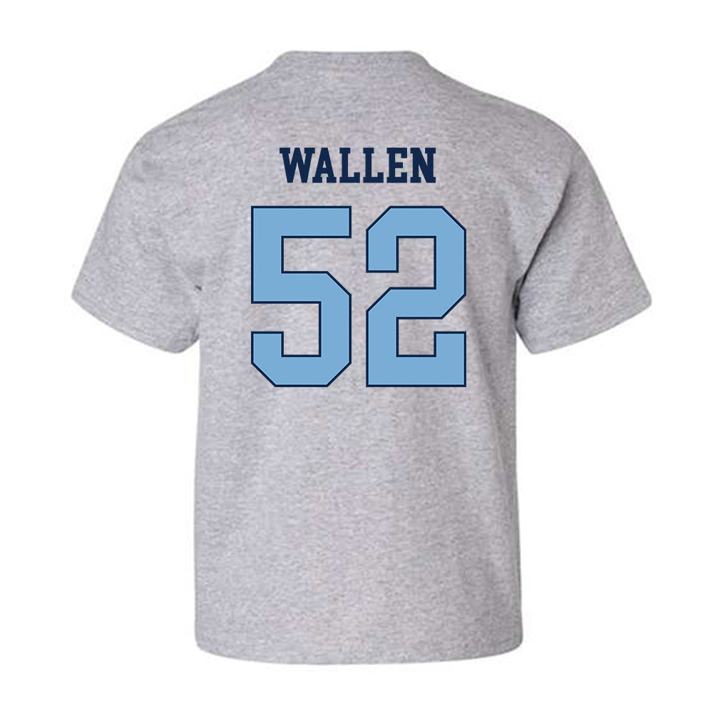 UNC - NCAA Baseball : Andrew Wallen - NCAA® Replica Shersey Youth T-Shirt-1