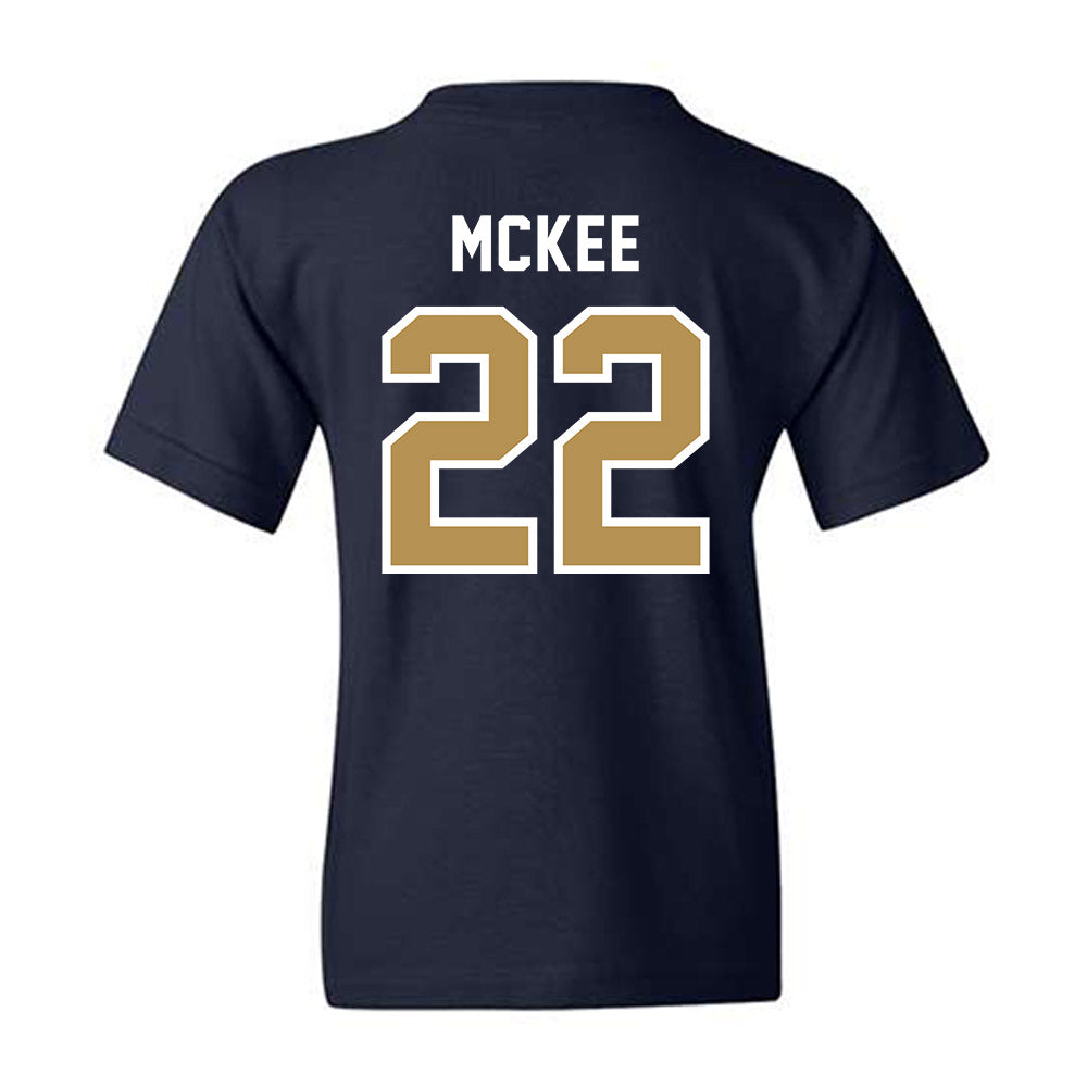 Georgia Tech - NCAA Baseball : Tate McKee - NCAA® Replica Shersey Youth T-Shirt-1