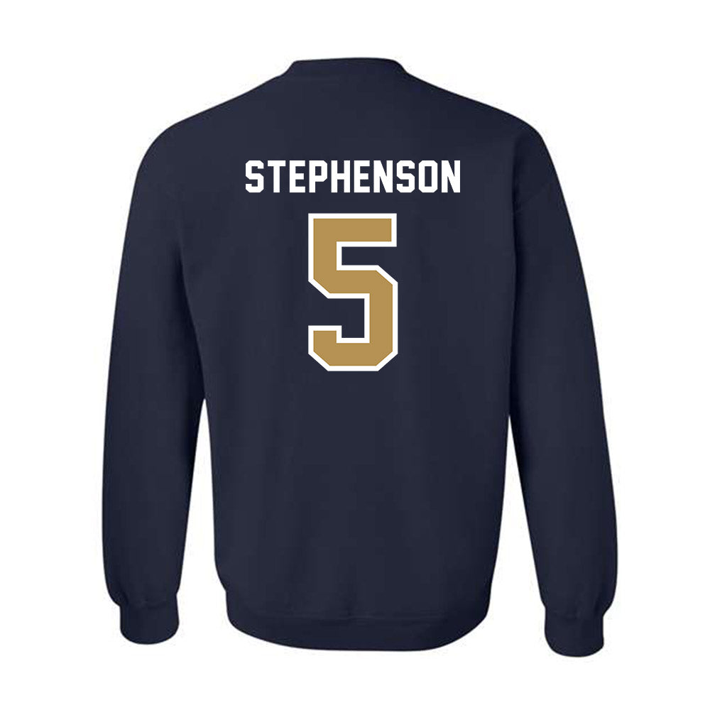 Georgia Tech - NCAA Baseball : Dominic Stephenson - NCAA® Replica Shersey Crewneck Sweatshirt-1