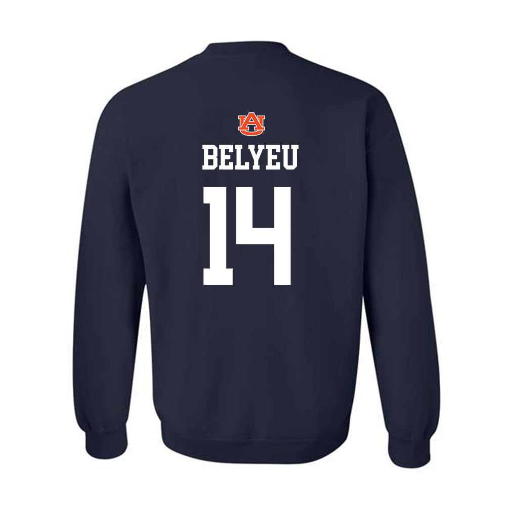 Auburn - NCAA Baseball : Cade Belyeu - NCAA® Replica Shersey Crewneck Sweatshirt-1