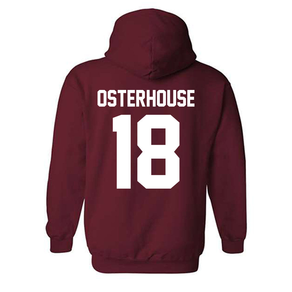 Alabama - NCAA Baseball : Justin Osterhouse - NCAA® Replica Shersey Hooded Sweatshirt-1