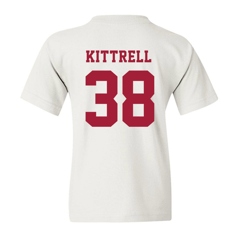 Alabama - NCAA Baseball : Zach Kittrell - NCAA® Replica Shersey Youth T-Shirt-1