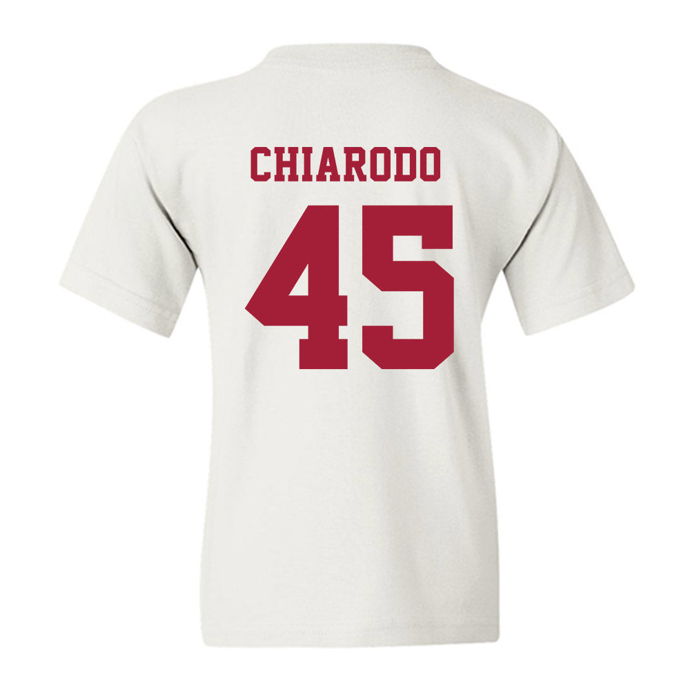 Alabama - NCAA Baseball : Joe Chiarodo - NCAA® Replica Shersey Youth T-Shirt-1