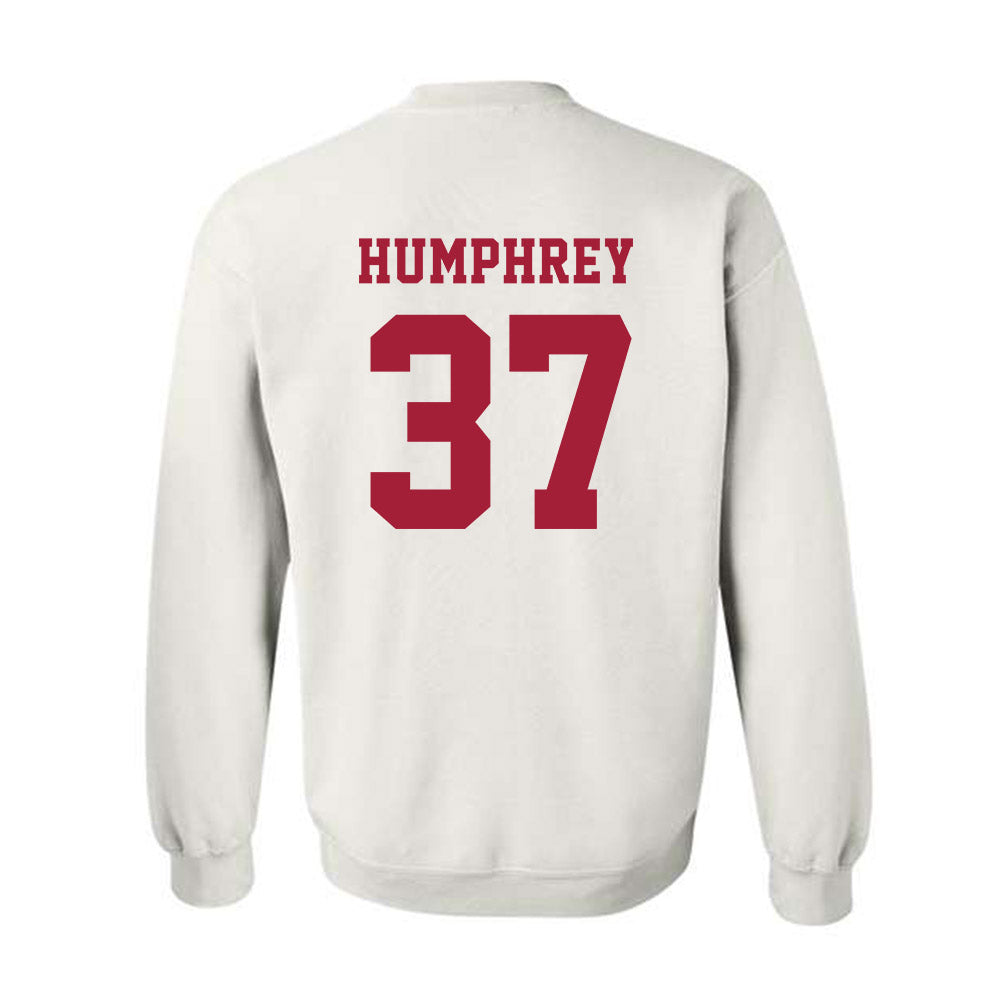 Alabama - NCAA Baseball : Kaden Humphrey - NCAA® Replica Shersey Crewneck Sweatshirt-1