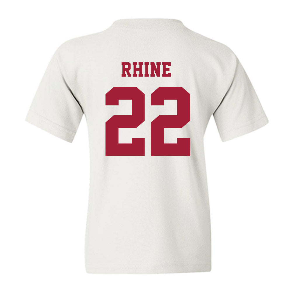 Alabama - NCAA Baseball : Will Rhine - NCAA® Replica Shersey Youth T-Shirt-1