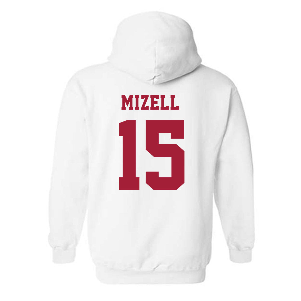 Alabama - NCAA Baseball : Coleman Mizell - NCAA® Replica Shersey Hooded Sweatshirt-1