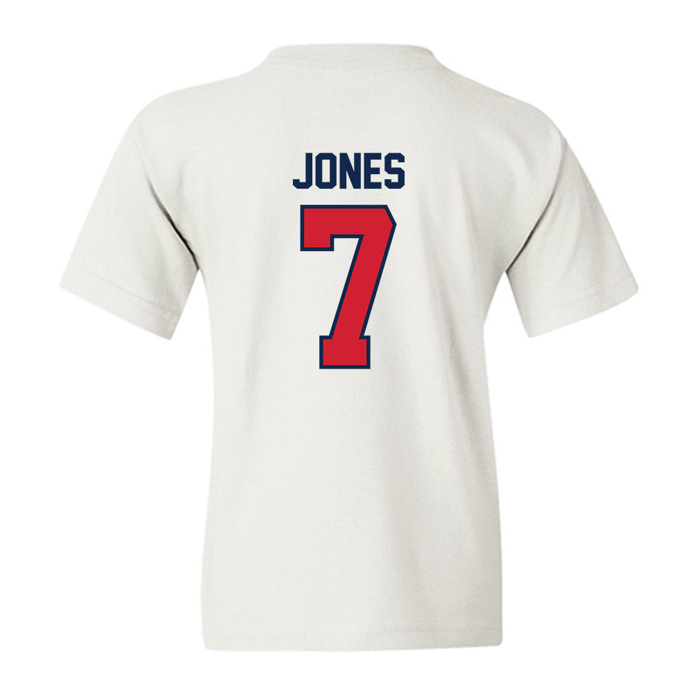 Ole Miss - NCAA Baseball : Topher Jones - NCAA® Replica Shersey Youth T-Shirt-1
