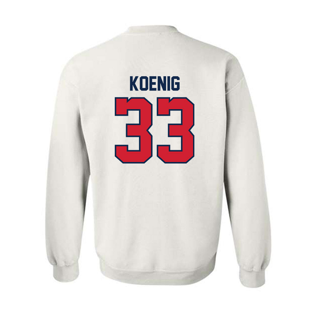Ole Miss - NCAA Baseball : Landon Koenig - NCAA® Replica Shersey Crewneck Sweatshirt-1