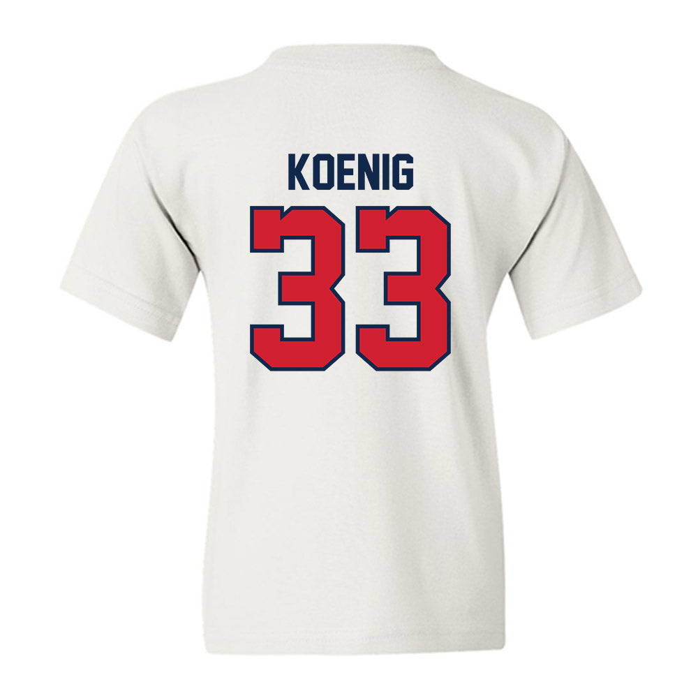 Ole Miss - NCAA Baseball : Landon Koenig - NCAA® Replica Shersey Youth T-Shirt-1