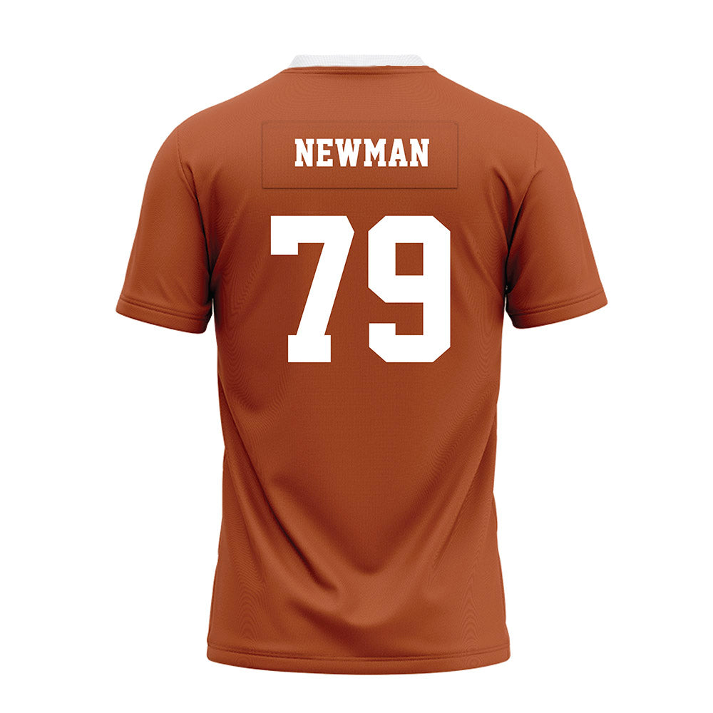Texas - NCAA Football : Jonte Newman - Orange Premium Football Jersey-1
