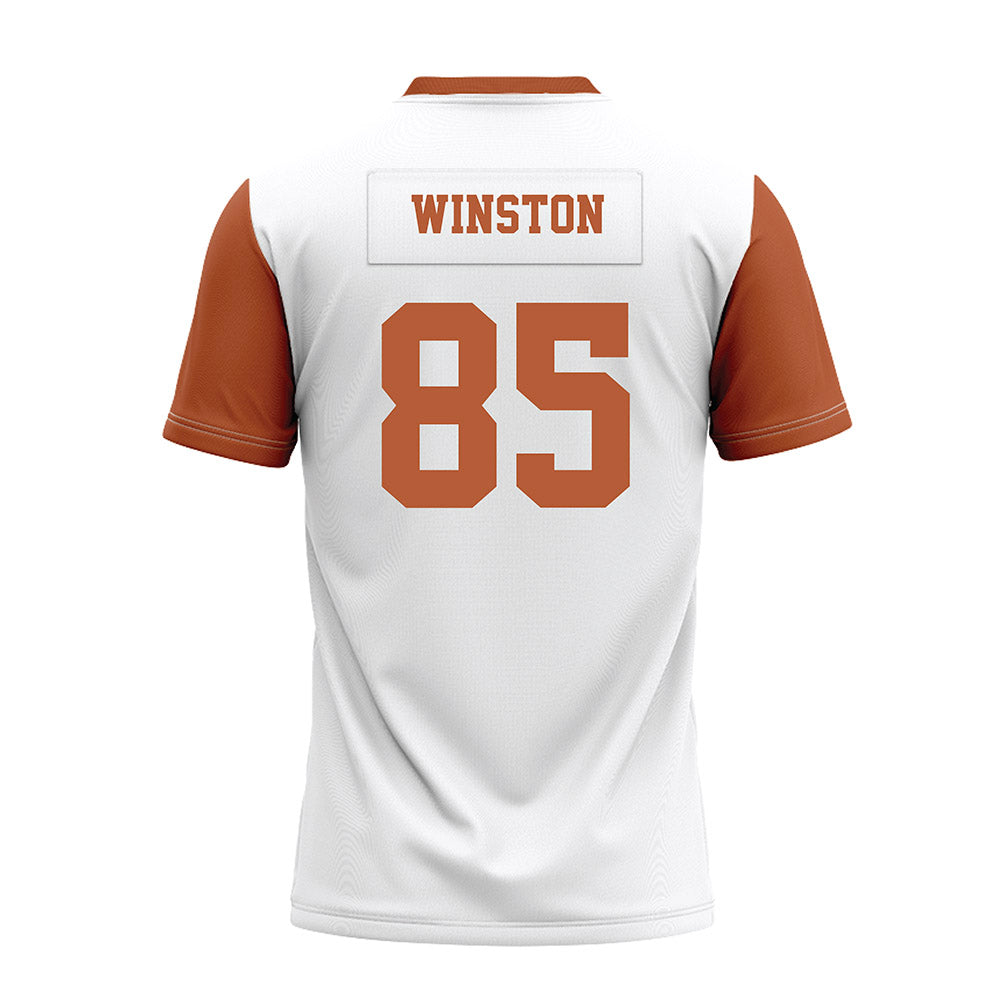 Texas - NCAA Football : Emaree Winston - White Premium Football Jersey-1