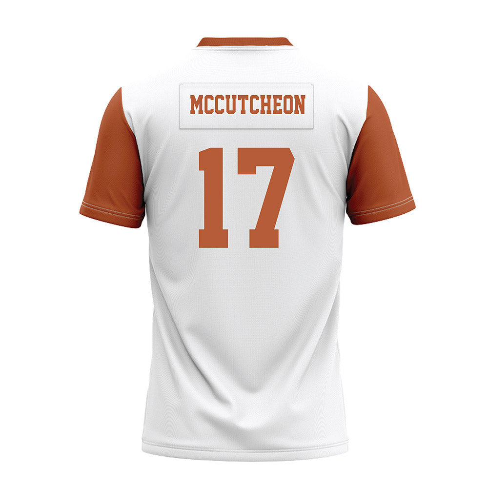 Texas - NCAA Football : Daylan McCutcheon - White Premium Football Jersey-1
