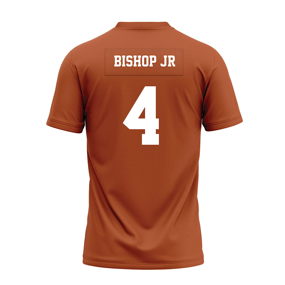 Texas - NCAA Football : Jermaine Bishop Jr - Premium Football Jersey-1