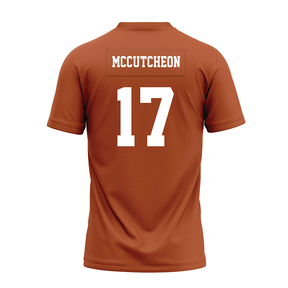Texas - NCAA Football : Daylan Mccutcheon - Premium Football Jersey-1