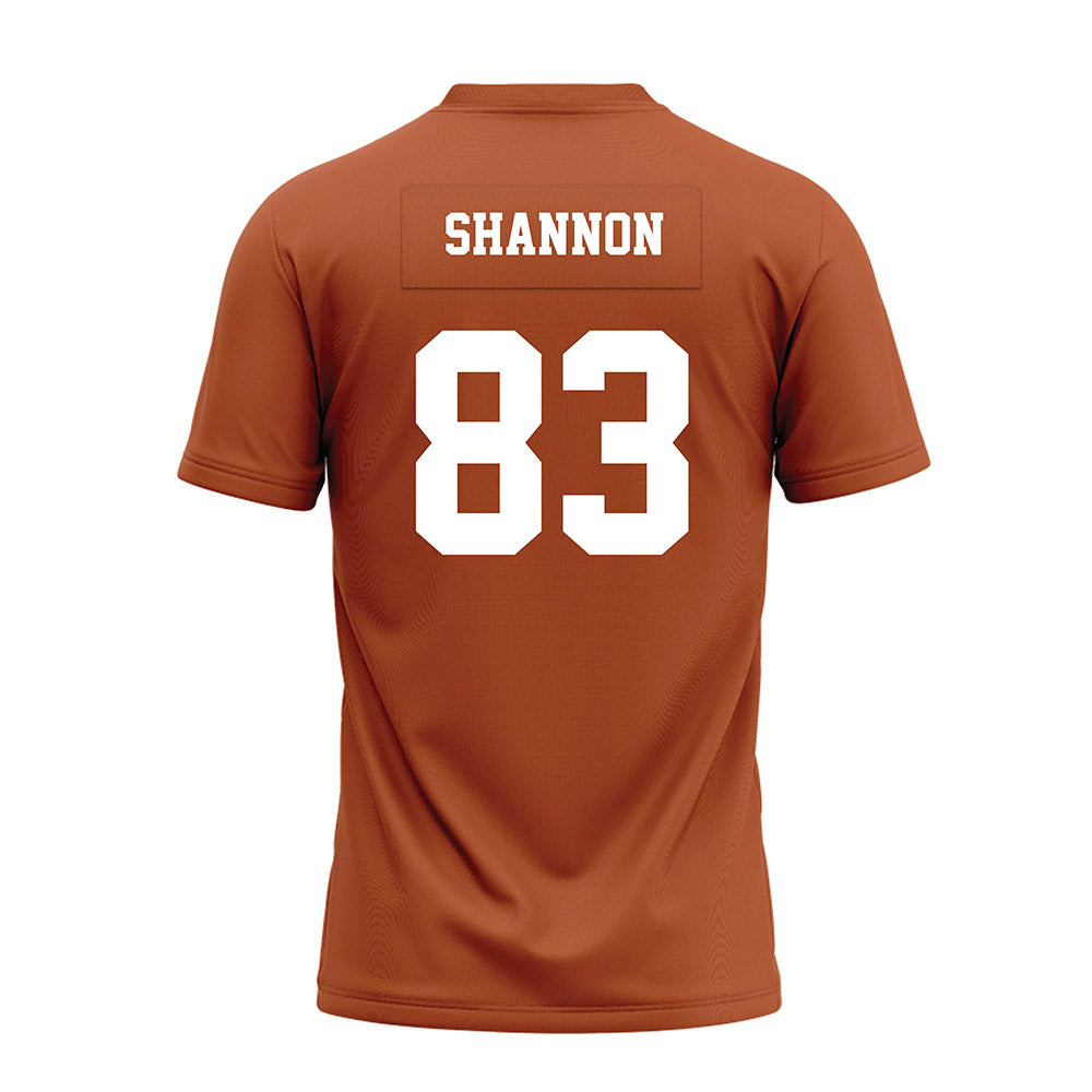 Texas - NCAA Football : Spencer Shannon - Premium Football Jersey-1