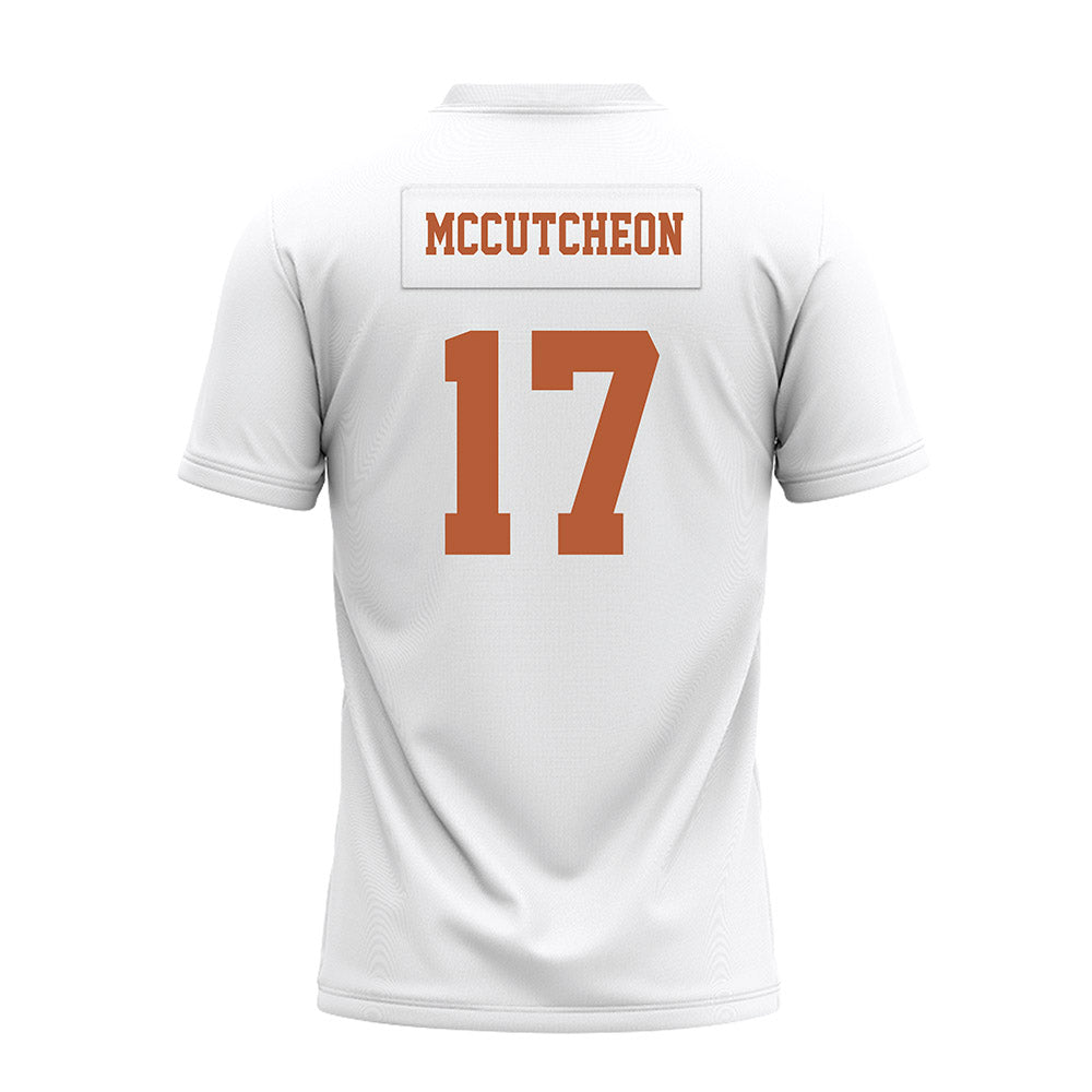 Texas - NCAA Football : Daylan McCutcheon - White Premium Football Jersey-1