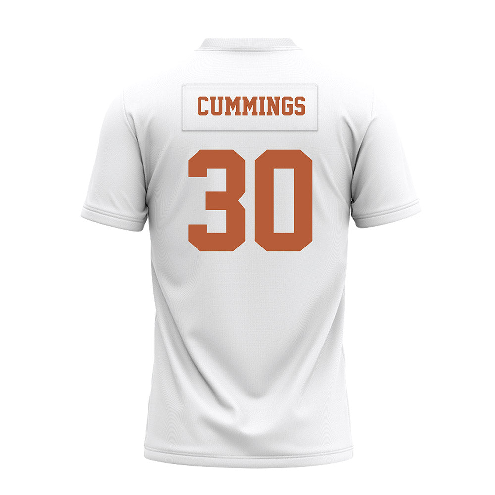 Texas - NCAA Football : Rocky Cummings - White Premium Football Jersey-1