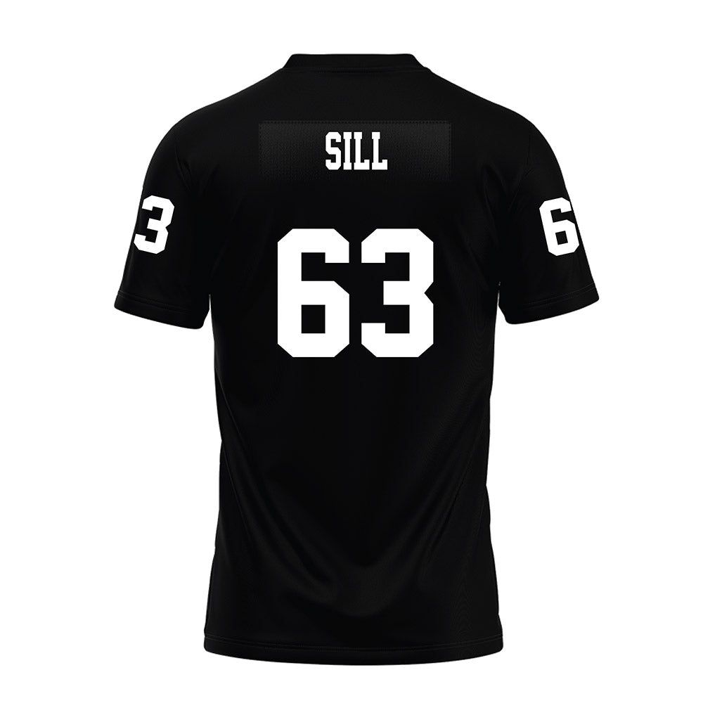 Texas Tech - NCAA Football : Daniel Sill - Black Premium Football Jersey-1