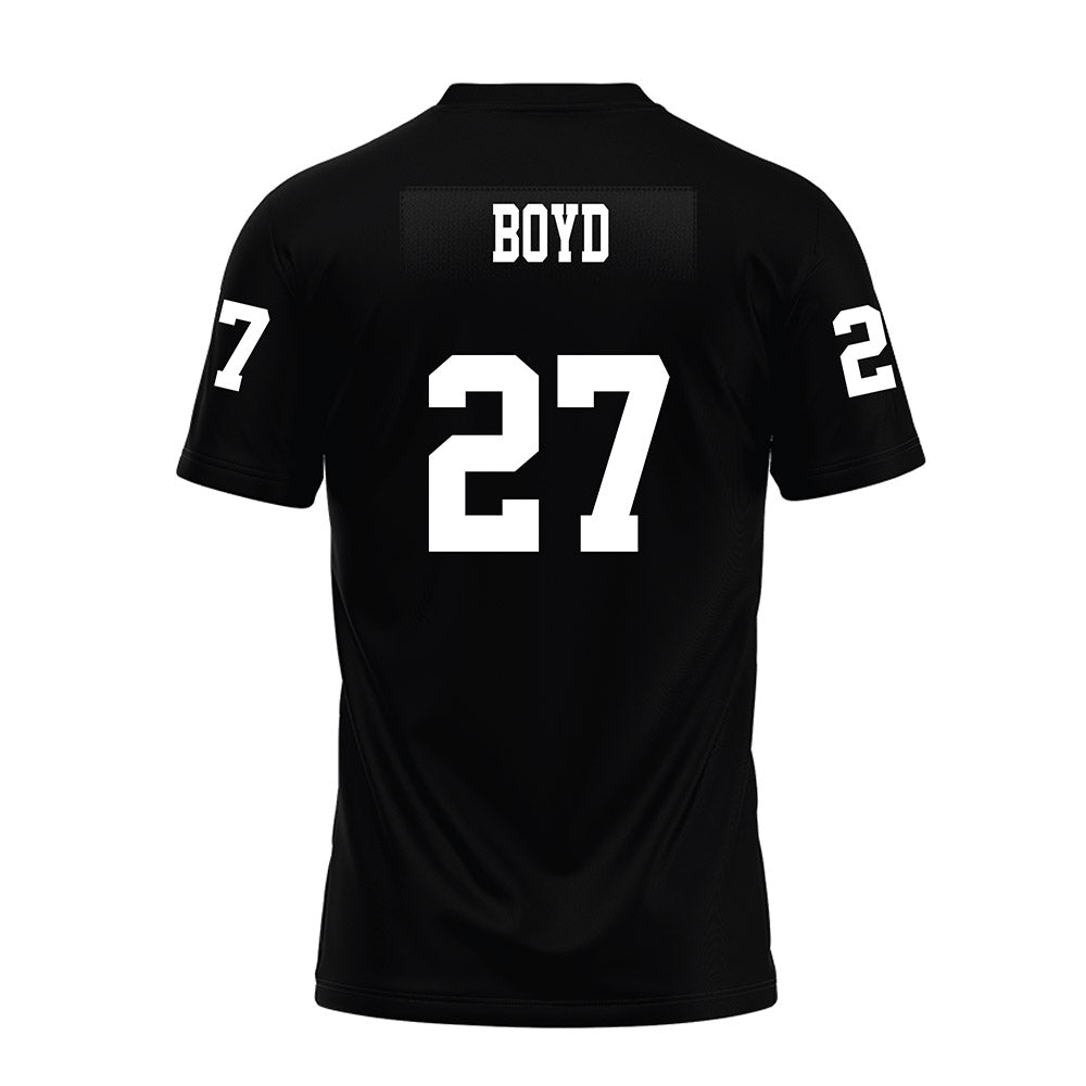 Texas Tech - NCAA Football : Amier Boyd - Black Premium Football Jersey-1