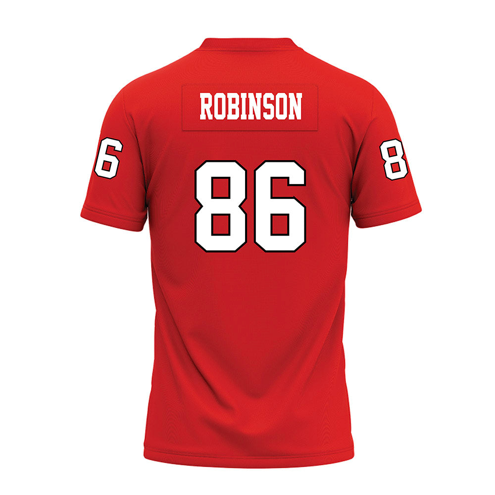 Texas Tech - NCAA Football : Sean Robinson - Red Premium Football Jersey-1