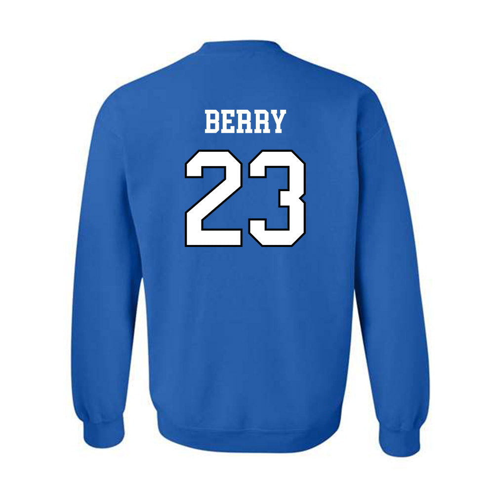 UNC Asheville - NCAA Women's Basketball : Tremiyah Berry - Classic Shersey Crewneck Sweatshirt-1