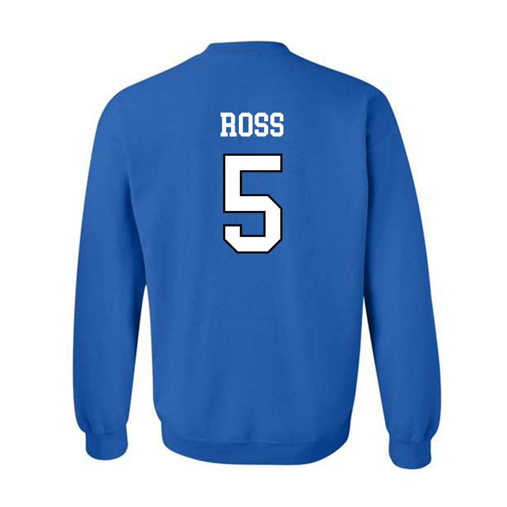 UNC Asheville - NCAA Women's Basketball : Sophia Ross - Classic Shersey Crewneck Sweatshirt-1