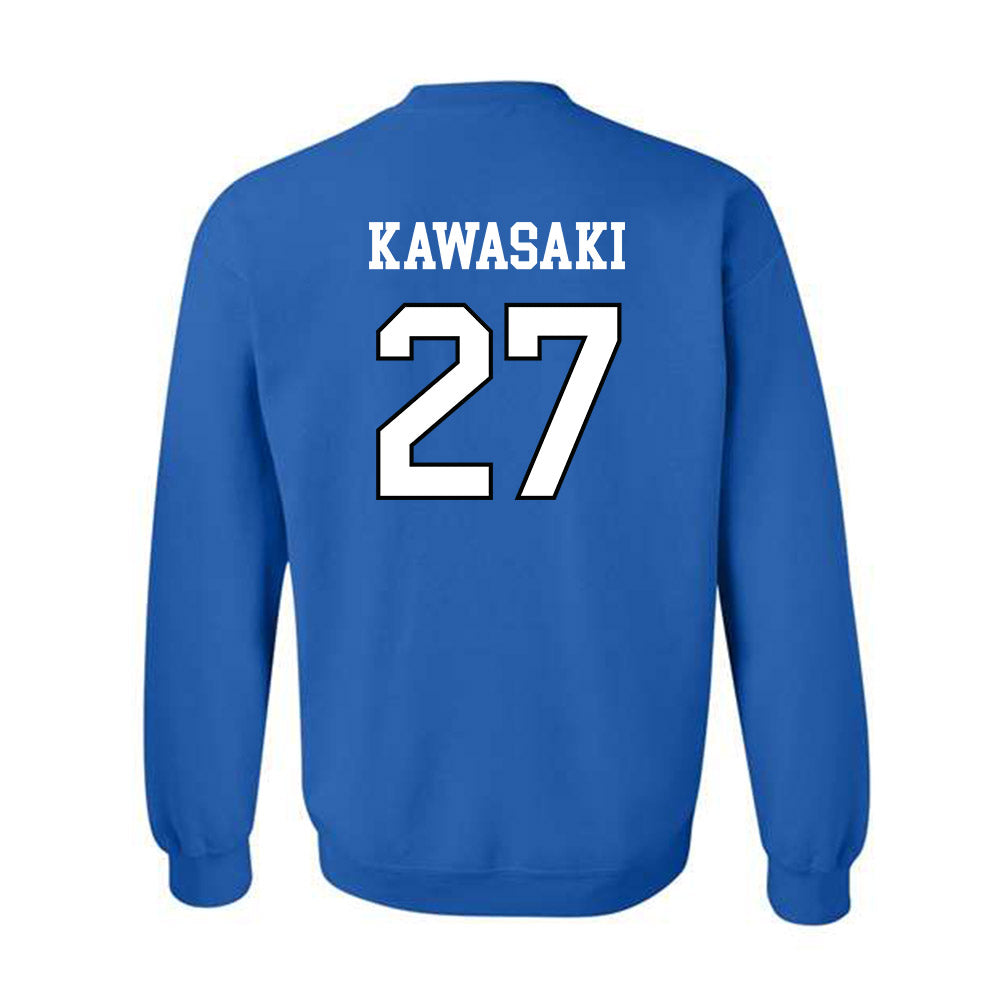 UNC Asheville - NCAA Women's Soccer : Nao Kawasaki - Classic Shersey Crewneck Sweatshirt-1