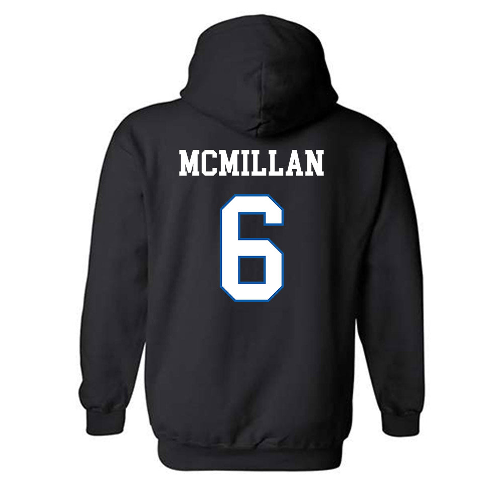 UNC Asheville - NCAA Women's Basketball : Kristen McMillan - Classic Shersey Hooded Sweatshirt-1
