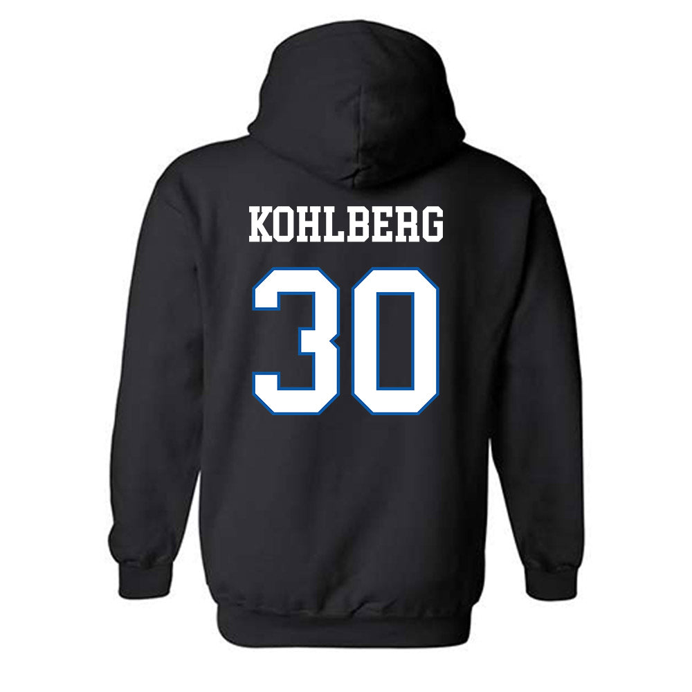 UNC Asheville - NCAA Men's Soccer : Andrew Kohlberg - Classic Shersey Hooded Sweatshirt-1