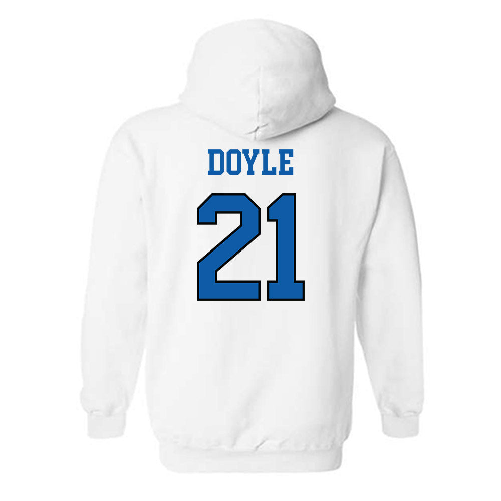 UNC Asheville - NCAA Women's Soccer : Olivia Doyle - Classic Shersey Hooded Sweatshirt-1