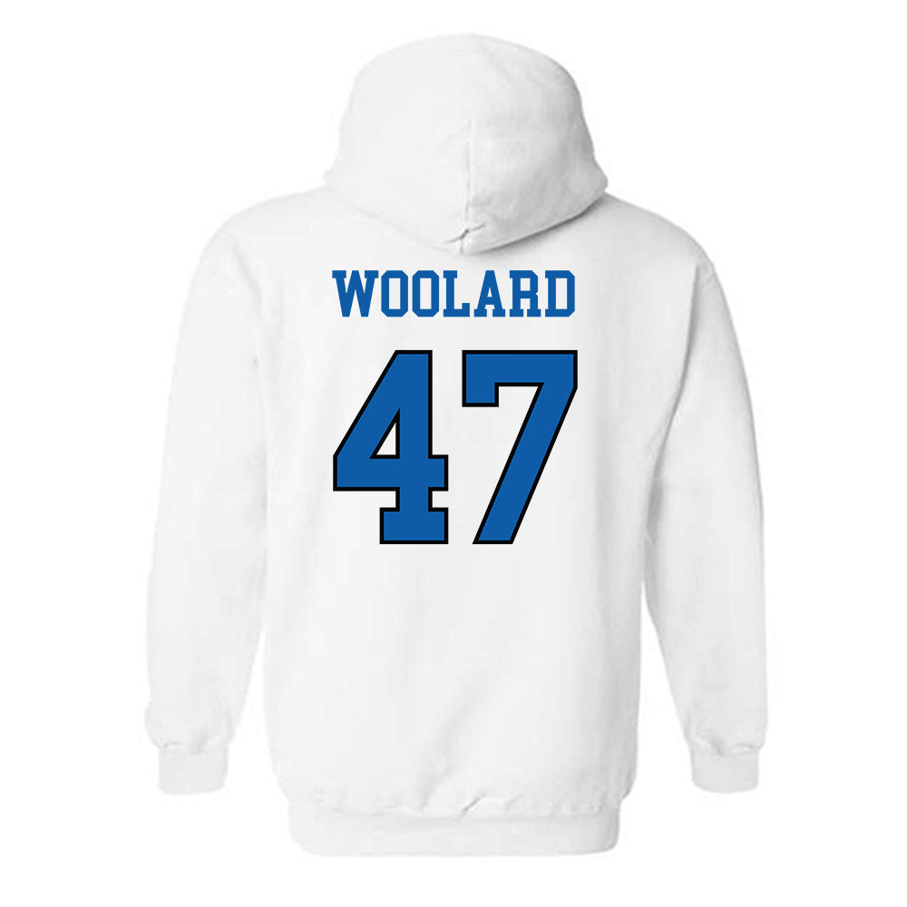 UNC Asheville - NCAA Baseball : Colin Woolard - Classic Shersey Hooded Sweatshirt-1
