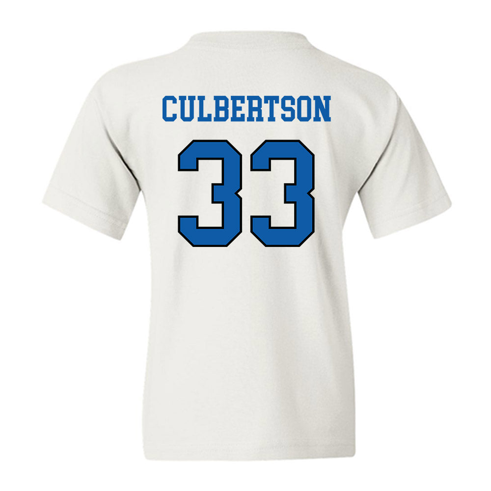 UNC Asheville - NCAA Men's Soccer : Dylan Culbertson - Classic Shersey Youth T-Shirt-1